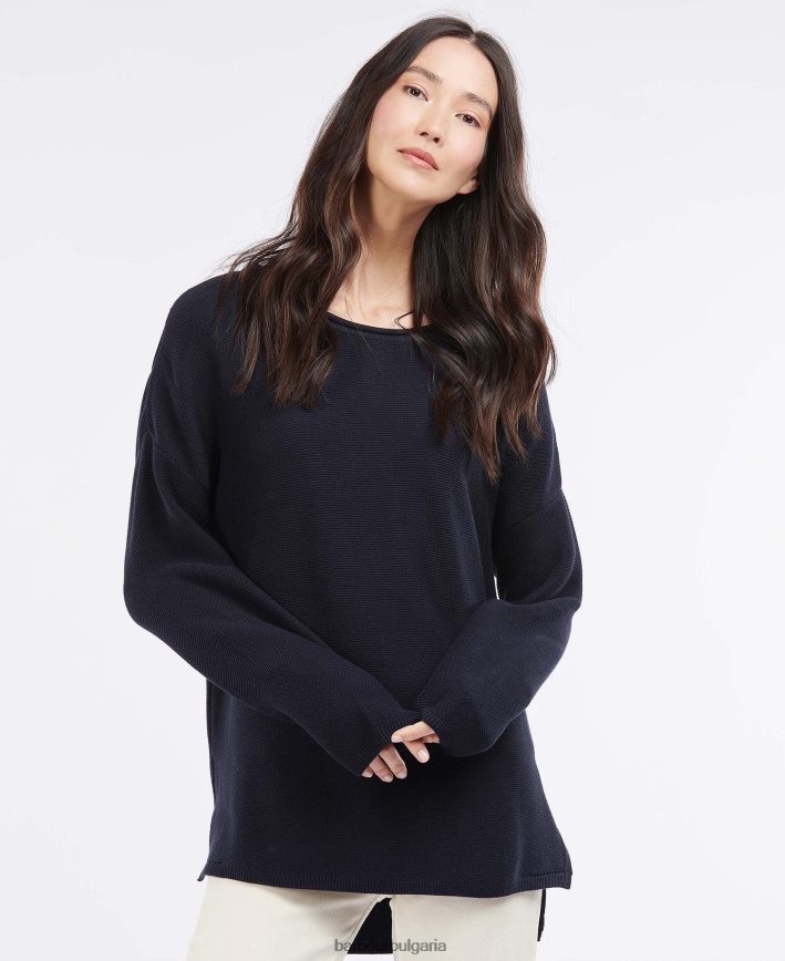 стрида морски плетен джъмпер 4FN2BH1917 Жени Barbour облекло