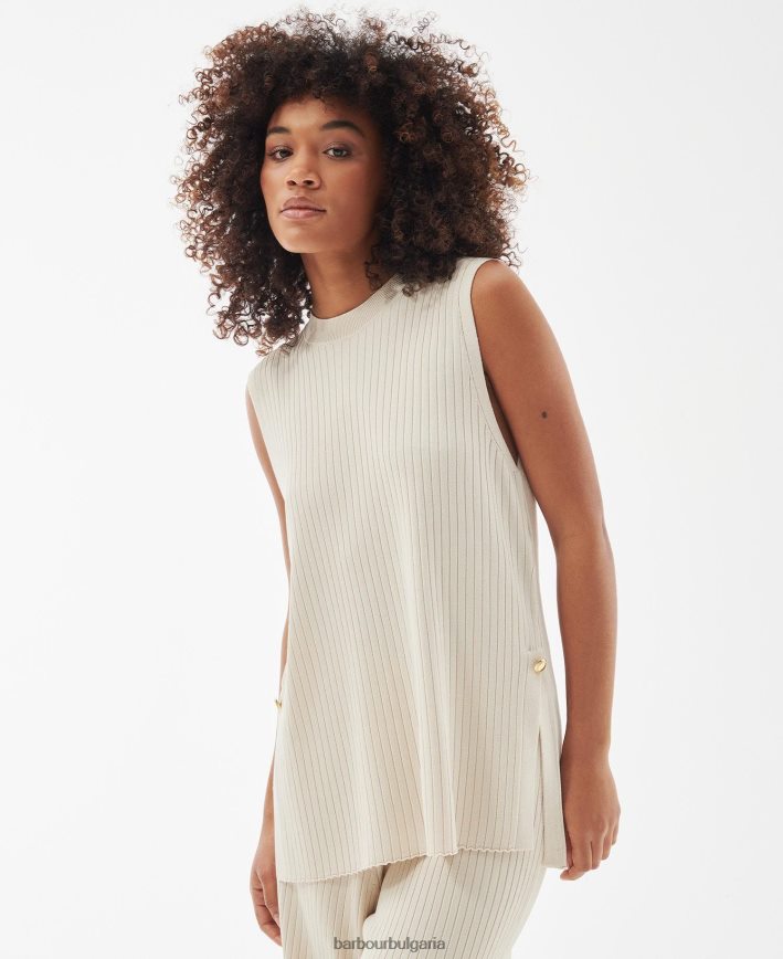 камъче плетена жилетка anderson 4FN2BH1934 Жени Barbour облекло