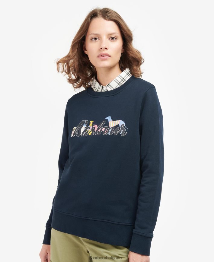 класически флот Southport Jumper 4FN2BH2029 Жени Barbour облекло