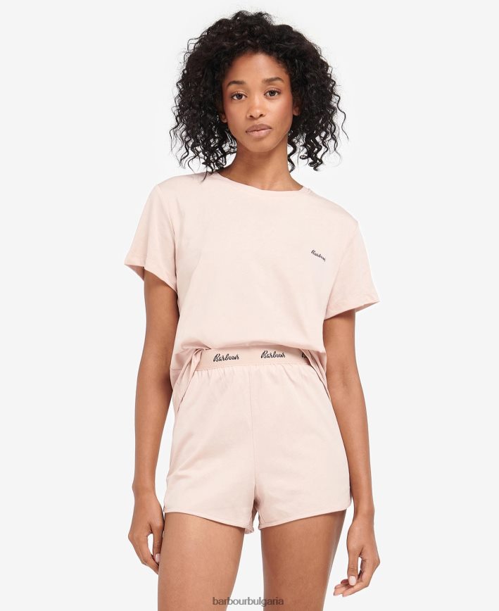 светло розово дневен комплект millie 4FN2BH2042 Жени Barbour облекло