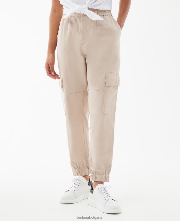 среднощно зелено монако панталон 4FN2BH1771 Жени Barbour облекло