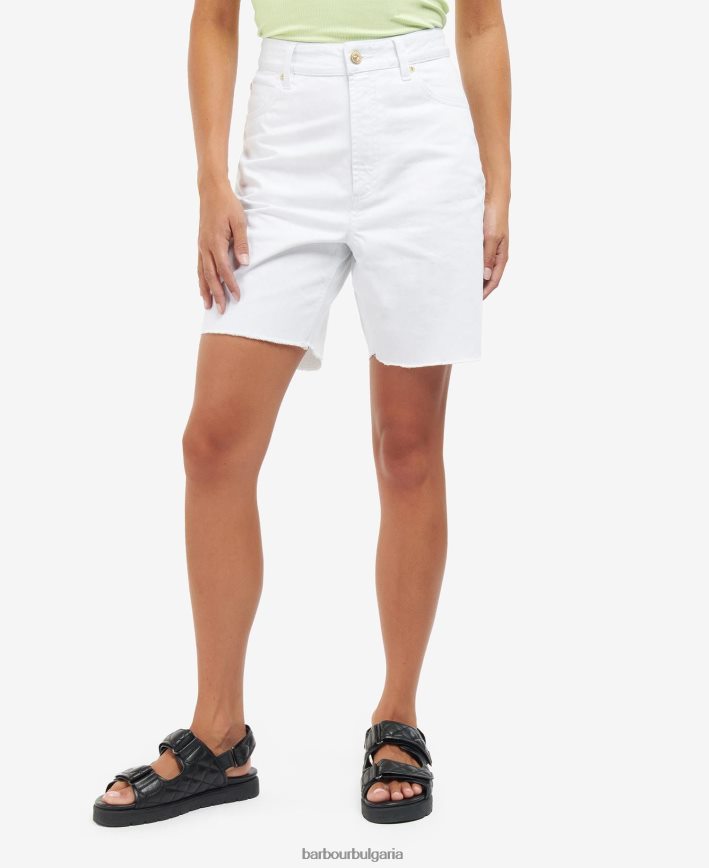 класическо бяло galica шорти 4FN2BH1788 Жени Barbour облекло