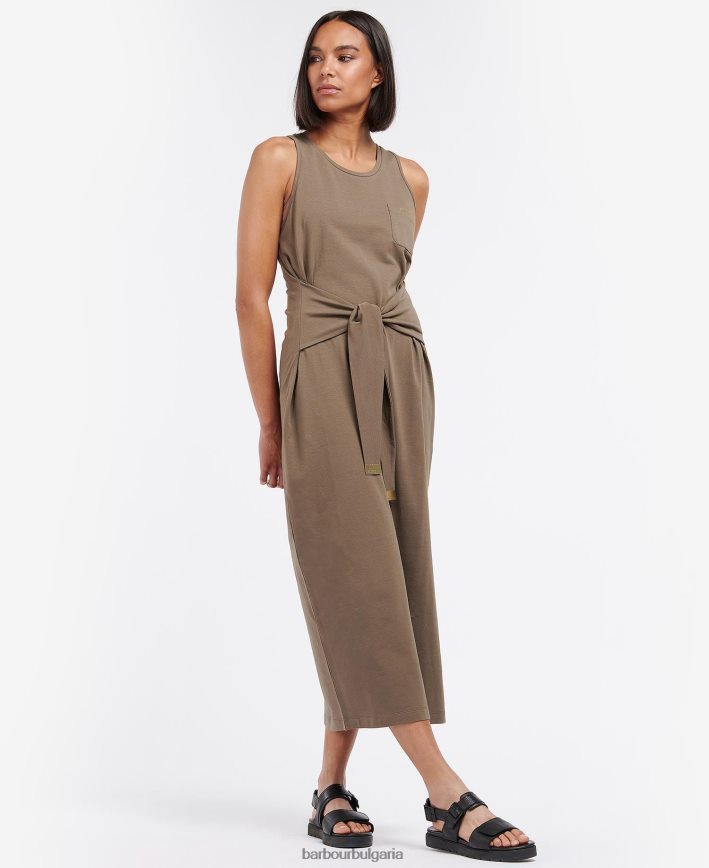 класическо черно рокля на морган 4FN2BH1833 Жени Barbour облекло