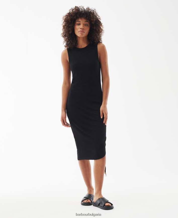 меко жълто рокля от лоример 4FN2BH1847 Жени Barbour облекло