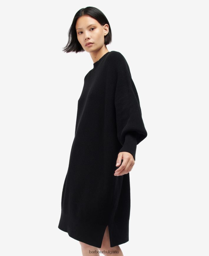 черен павилионна рокля 4FN2BH1909 Жени Barbour облекло