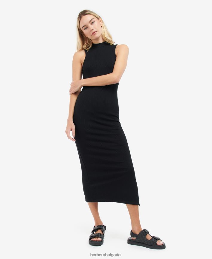 класическо черно рокля amati 4FN2BH1874 Жени Barbour облекло