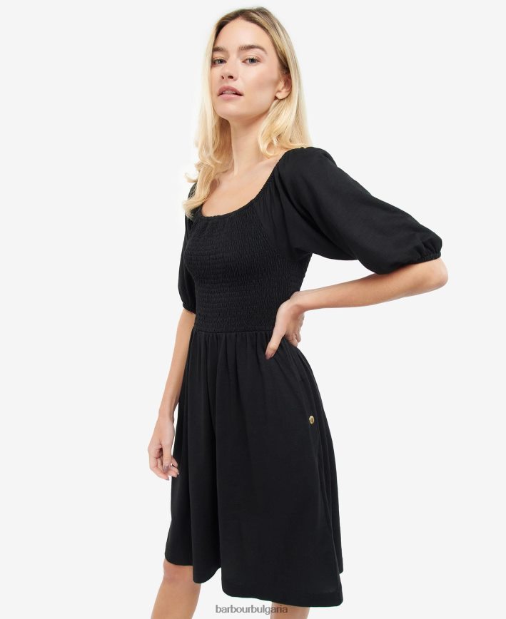 класическо черно рокля galica 4FN2BH1893 Жени Barbour облекло