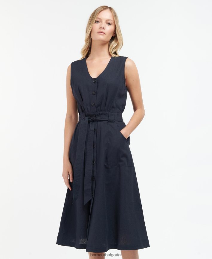 индиго рокля rutherglen 4FN2BH1816 Жени Barbour облекло