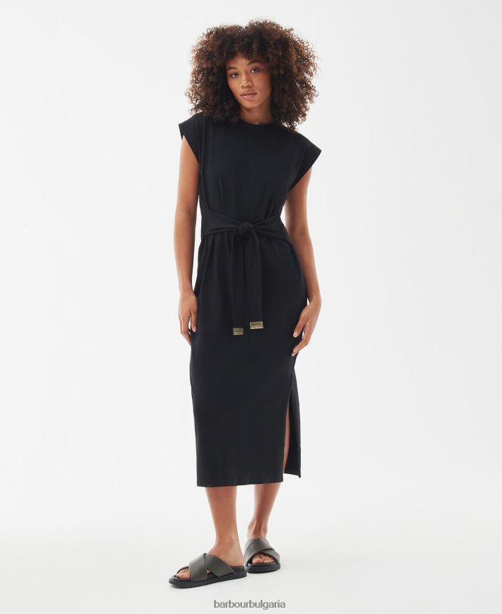 класическо черно soules рокля 4FN2BH1822 Жени Barbour облекло