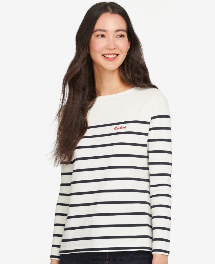 облак/морски флот брадли топ 4FN2BH1677 Жени Barbour облекло