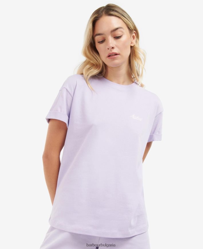 класическо черно алонсо тениска 4FN2BH1724 Жени Barbour облекло