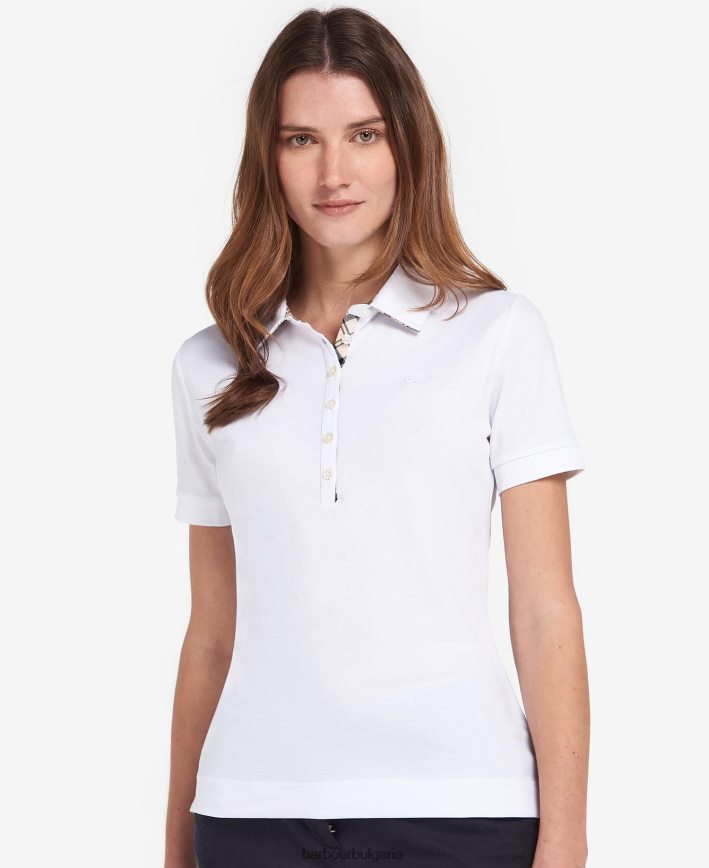 розов/индиго тартан portsdown отгоре 4FN2BH1740 Жени Barbour облекло