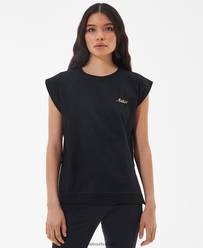 атомен корал тениска sanderson 4FN2BH1707 Жени Barbour облекло