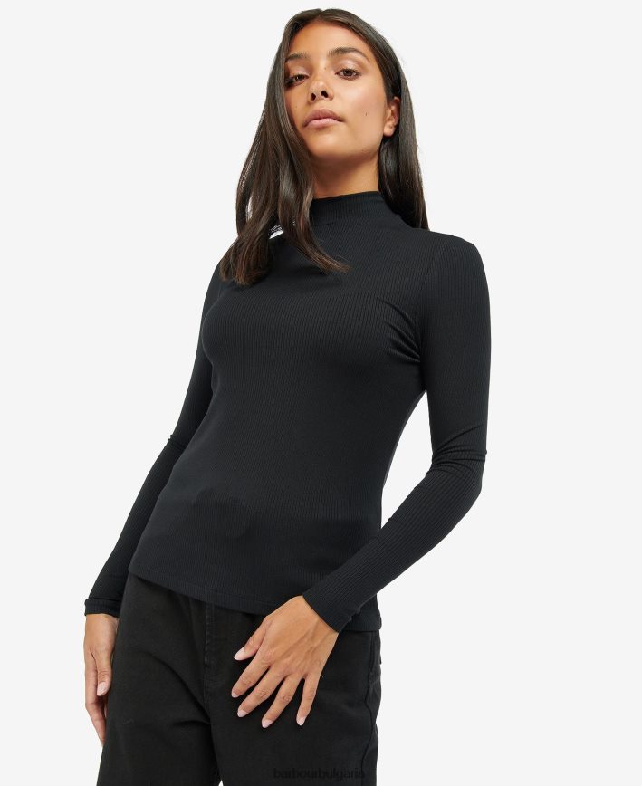 класическо черно vetel топ 4FN2BH1708 Жени Barbour облекло