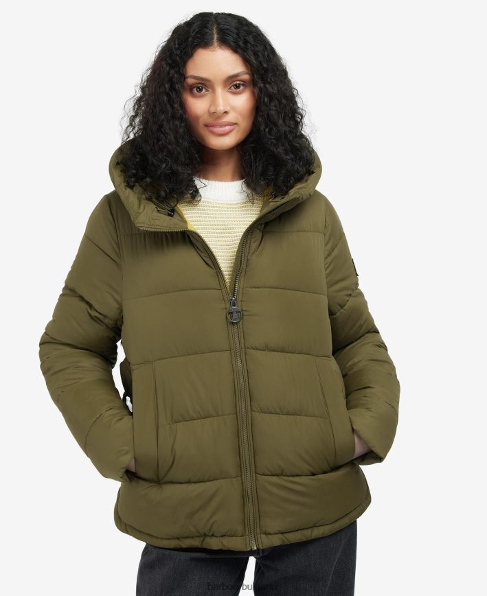 тъмно синьо саунтон ватирано яке 4FN2BH1518 Жени Barbour облекло