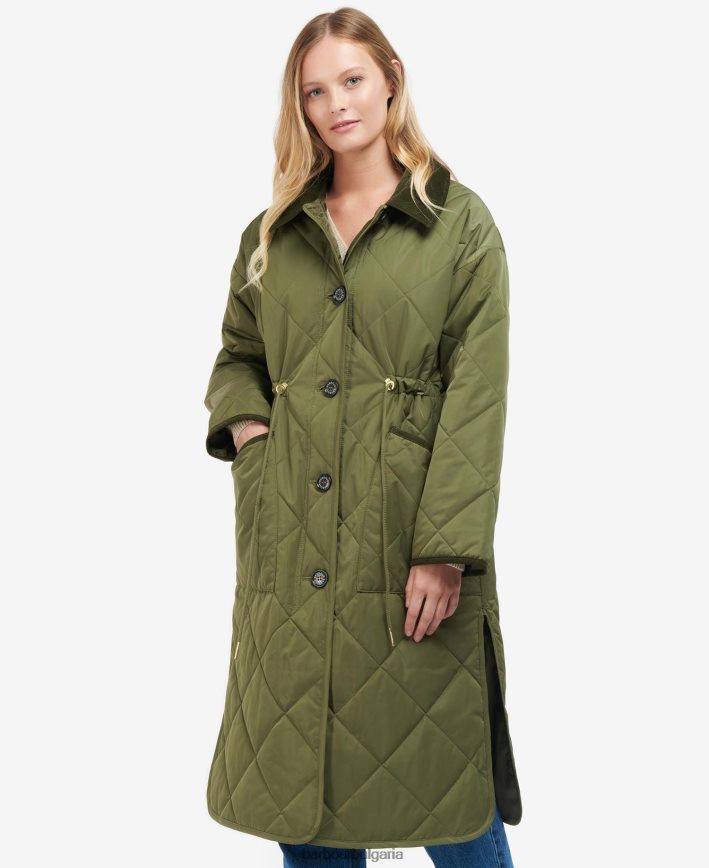 топъл тен/приглушен ватирано яке bonnyrigg 4FN2BH1450 Жени Barbour облекло