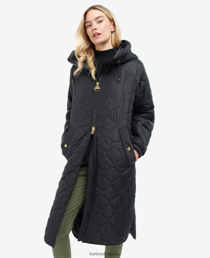 палмово зелено ватирано яке roland 4FN2BH1468 Жени Barbour облекло