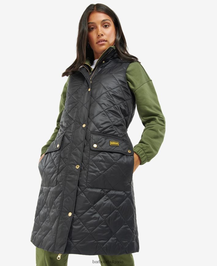 изгоряла сгурия чукам хълма жилетка 4FN2BH1557 Жени Barbour облекло