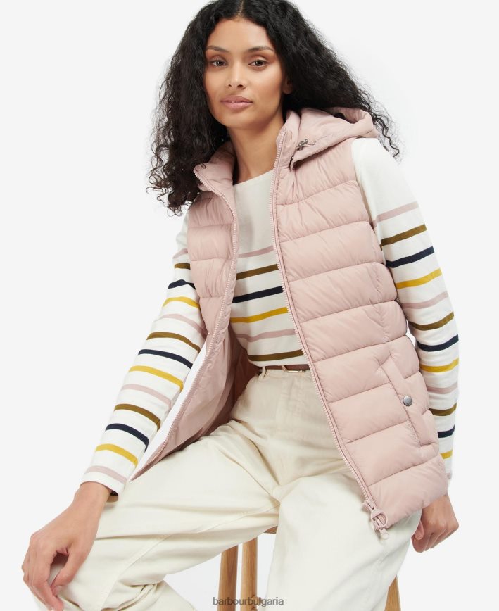 розов кварц шоу жилетка 4FN2BH1573 Жени Barbour облекло