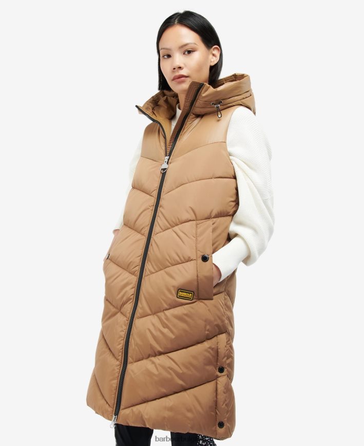 смолисточерен маратонска жилетка 4FN2BH1583 Жени Barbour облекло