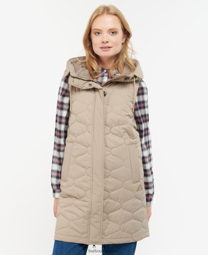 маслиново дърво nahla gilet 4FN2BH1577 Жени Barbour облекло