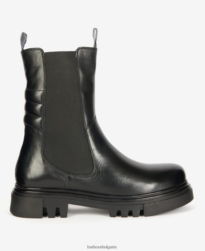 черен тринити ботуши 4FN2BH2058 Жени Barbour обувки