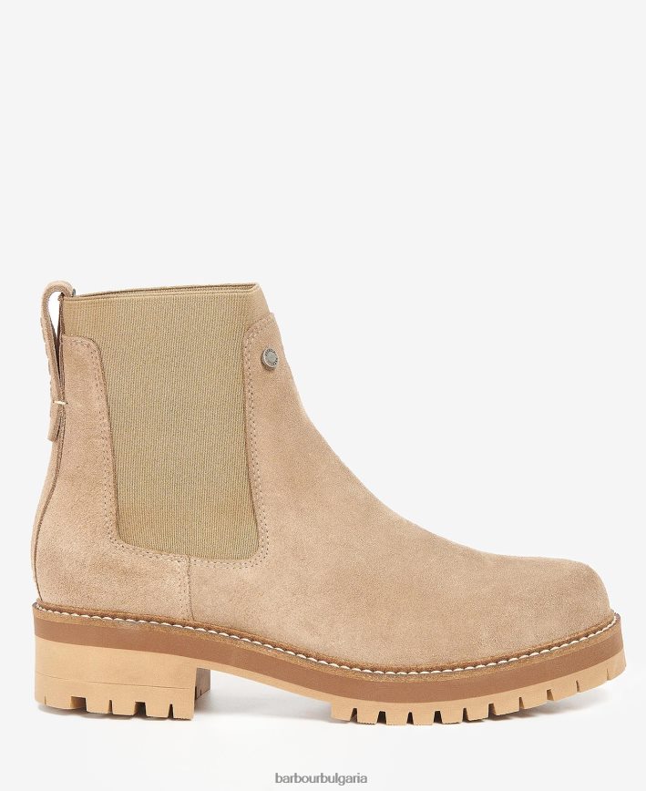 кафяво дикси ботуши 4FN2BH2084 Жени Barbour обувки