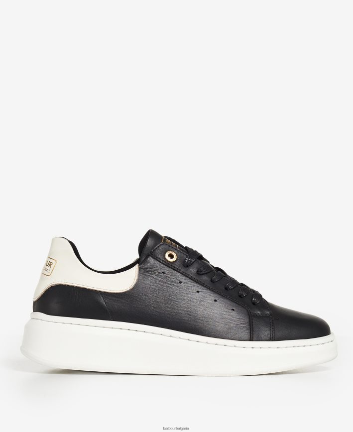 класическо черно маратонки amanza 4FN2BH2129 Жени Barbour обувки