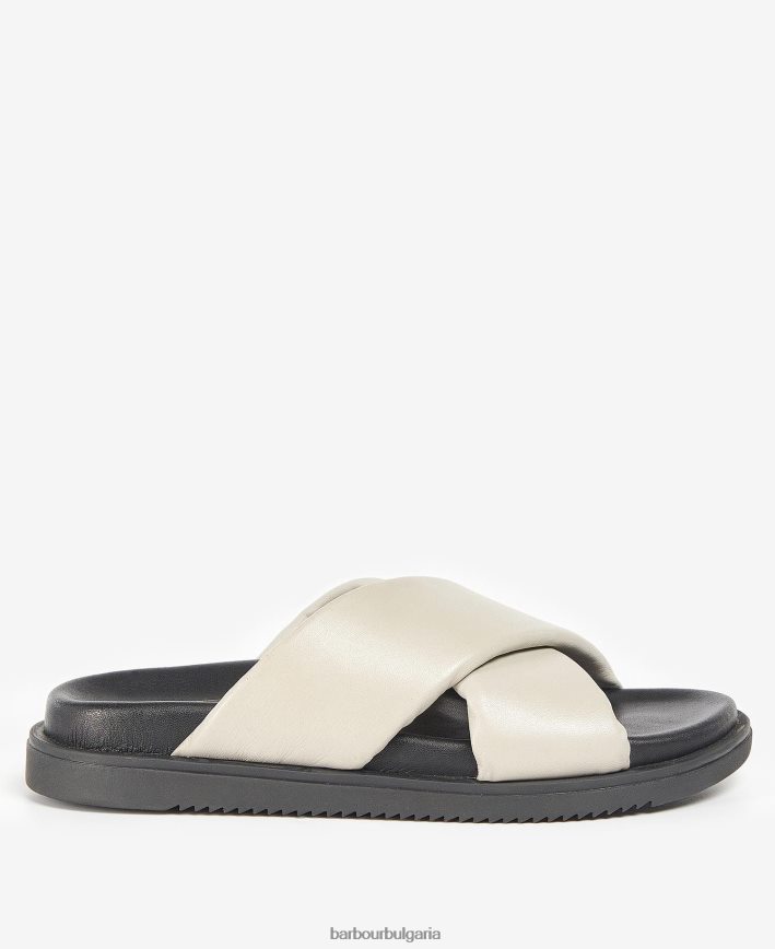 класическо черно сандали лоример 4FN2BH2097 Жени Barbour обувки