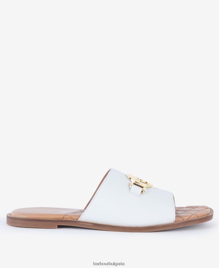 класическо черно панси сандали 4FN2BH2107 Жени Barbour обувки