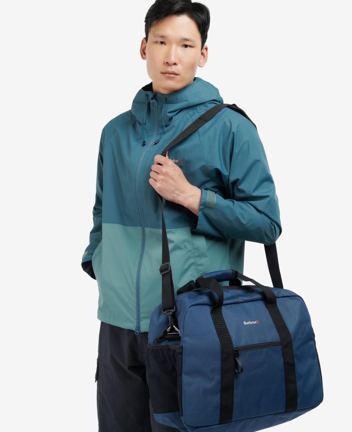 маслинено/черно платнен чанта arwin 4FN2BH2203 мъже Barbour аксесоари