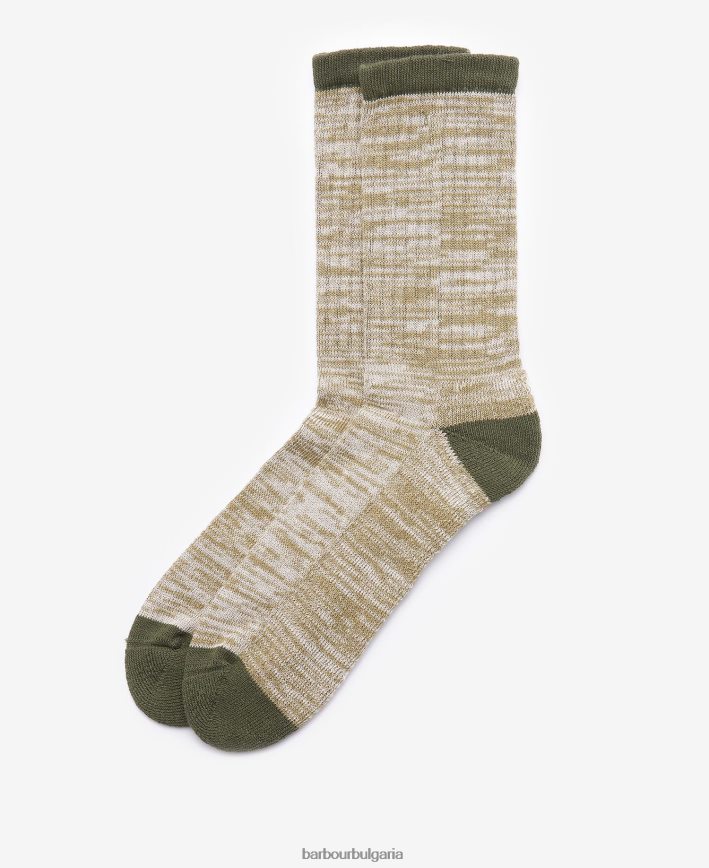 зелено кендъл чорапи 4FN2BH2362 мъже Barbour аксесоари