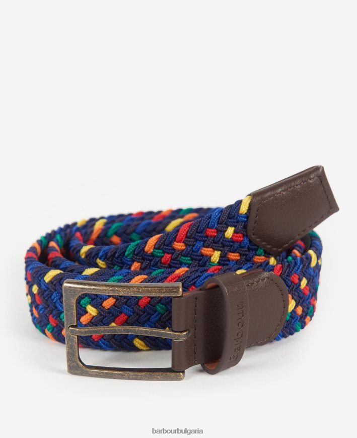 мулти тартанов колан ford 4FN2BH2225 мъже Barbour аксесоари