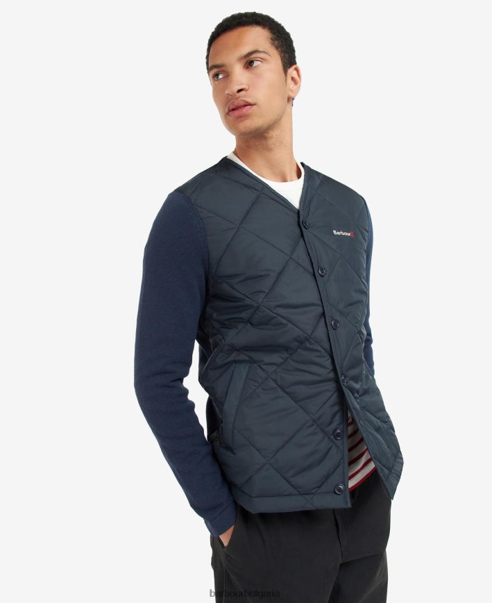 класически флот ватирана жилетка 4FN2BH1095 мъже Barbour облекло