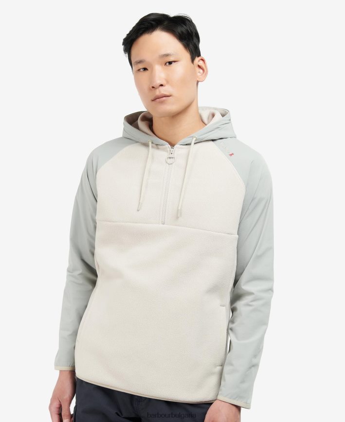 палома поларена качулка Newfield с половин цип 4FN2BH1132 мъже Barbour облекло