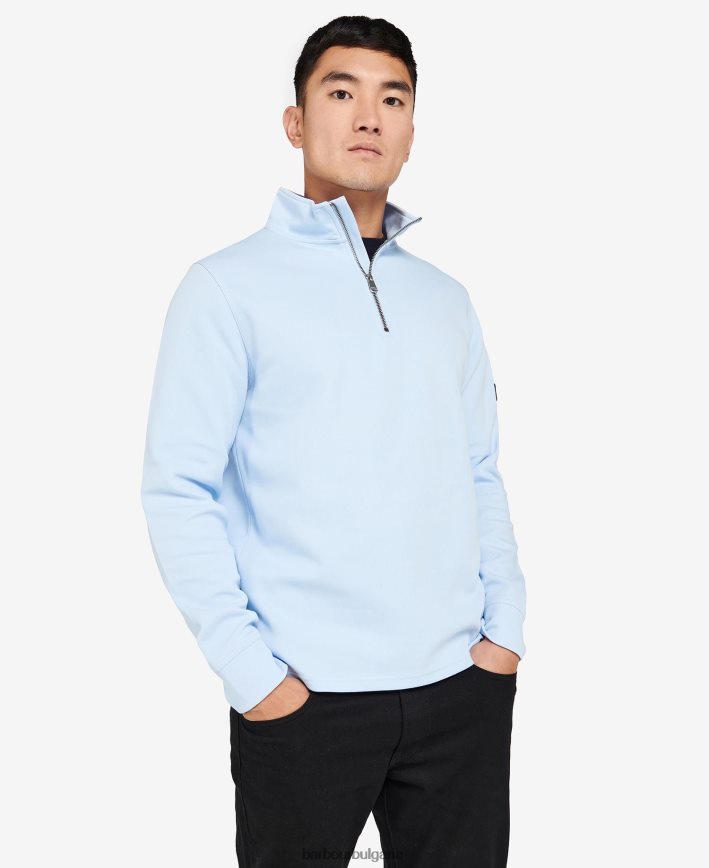 класическо черно пружинен полуцип 4FN2BH1000 мъже Barbour облекло