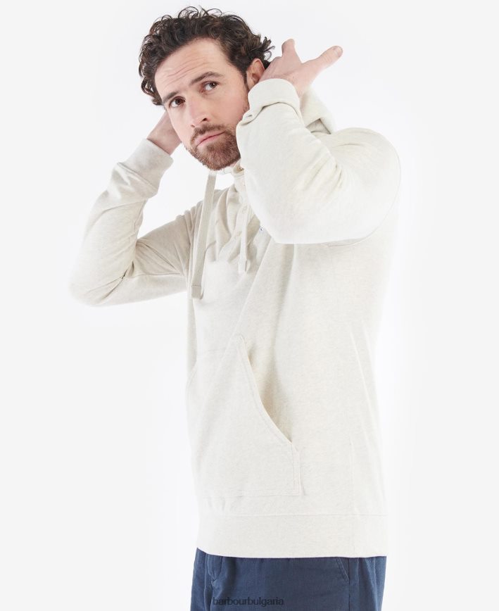 сив мергел качулка хетън 4FN2BH1022 мъже Barbour облекло