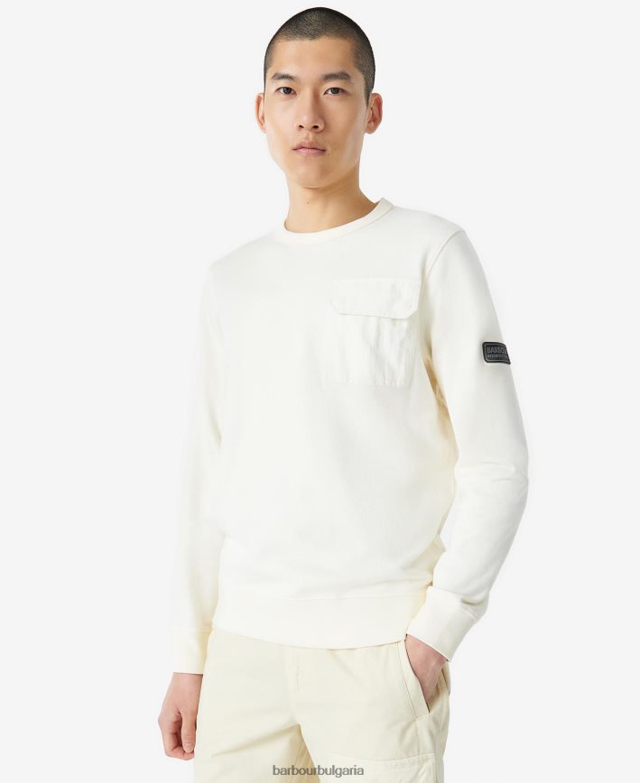 класическо черно суичър банки 4FN2BH988 мъже Barbour облекло