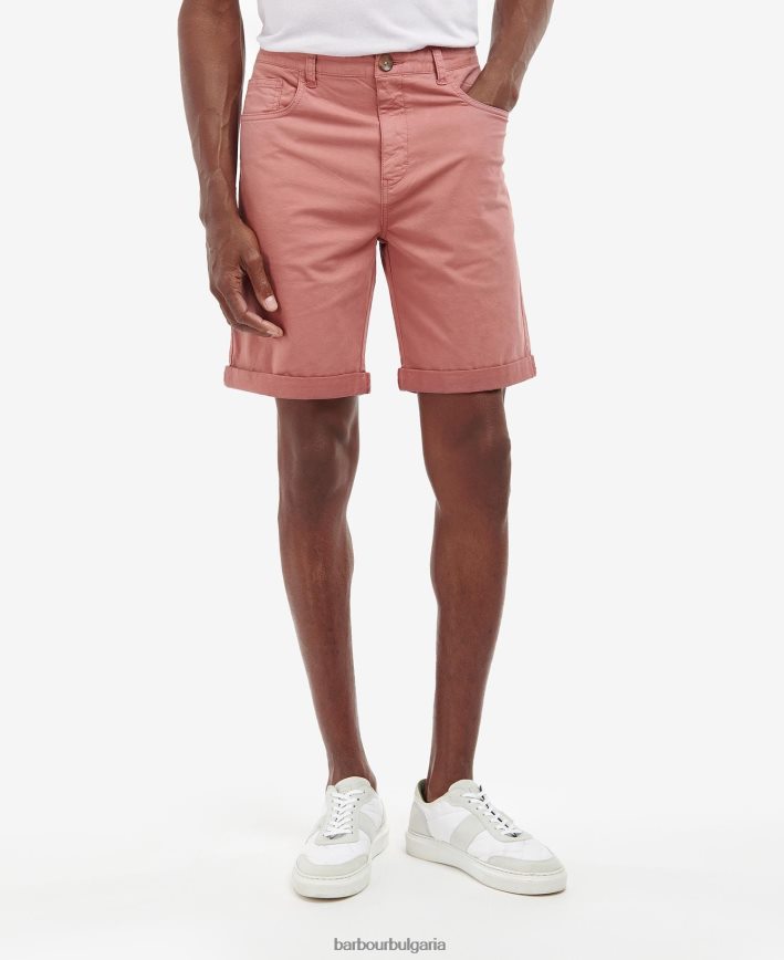измито синьо шорти от кепър 4FN2BH1235 мъже Barbour облекло