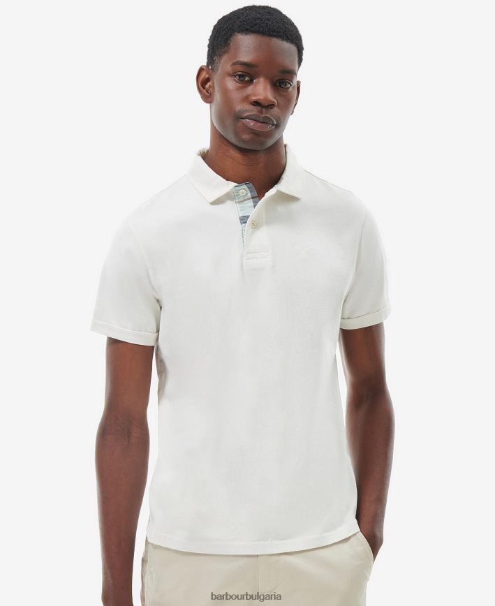 син тебешир поло тениска kirkhill 4FN2BH593 мъже Barbour облекло