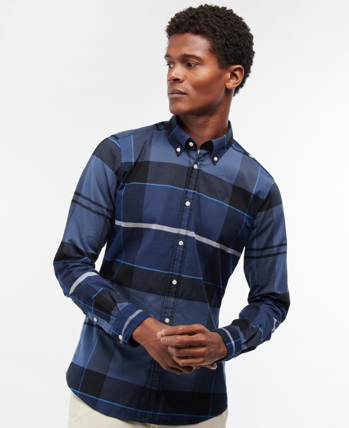 класически тартан съдърландска риза 4FN2BH374 мъже Barbour облекло