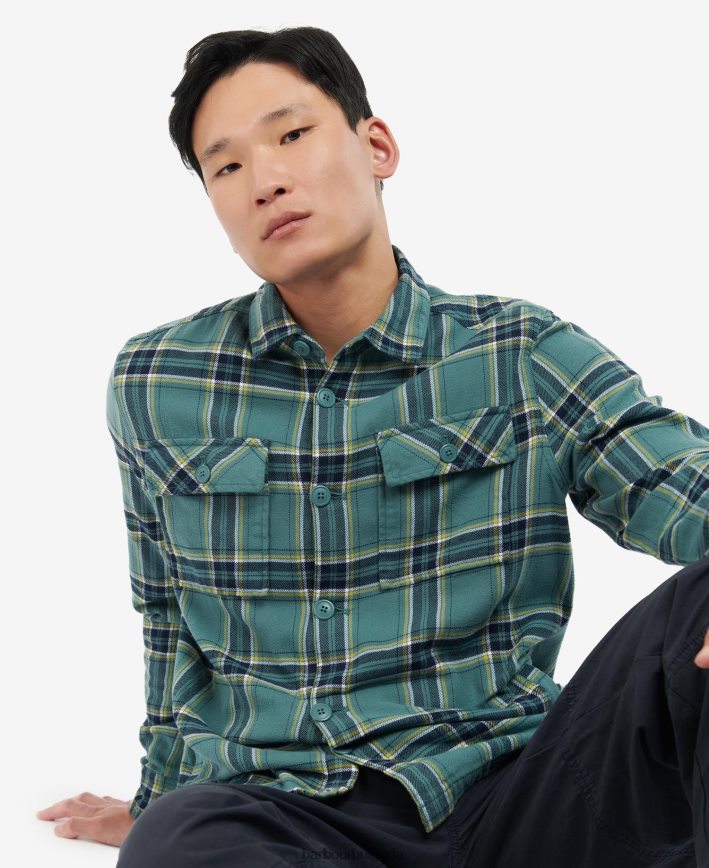 тапенада горна риза Hallfell 4FN2BH477 мъже Barbour облекло