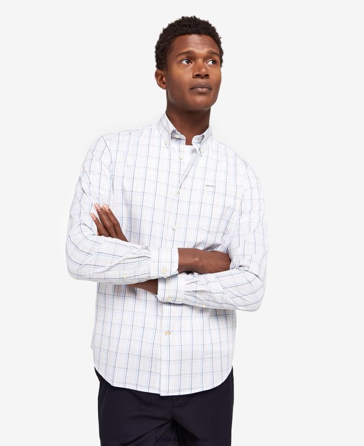 камък шита риза alnwick 4FN2BH349 мъже Barbour облекло