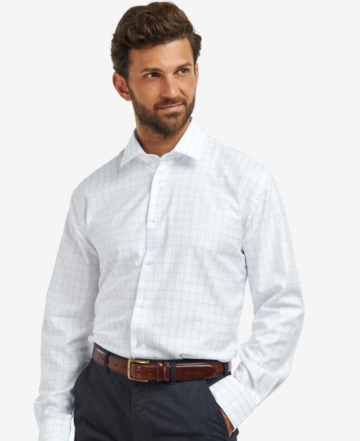 небе активна тениска hanstead country 4FN2BH393 мъже Barbour облекло