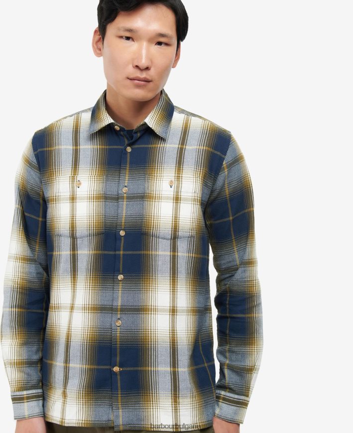 класически флот риза haversthwaite 4FN2BH473 мъже Barbour облекло