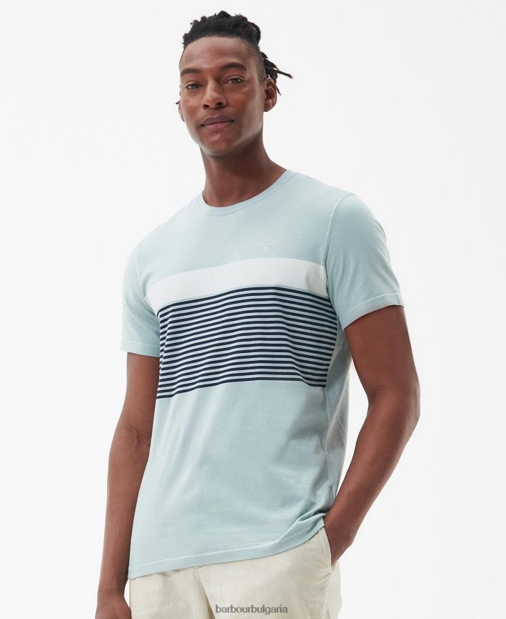 изгорена маслина браесайд тениска 4FN2BH759 мъже Barbour облекло