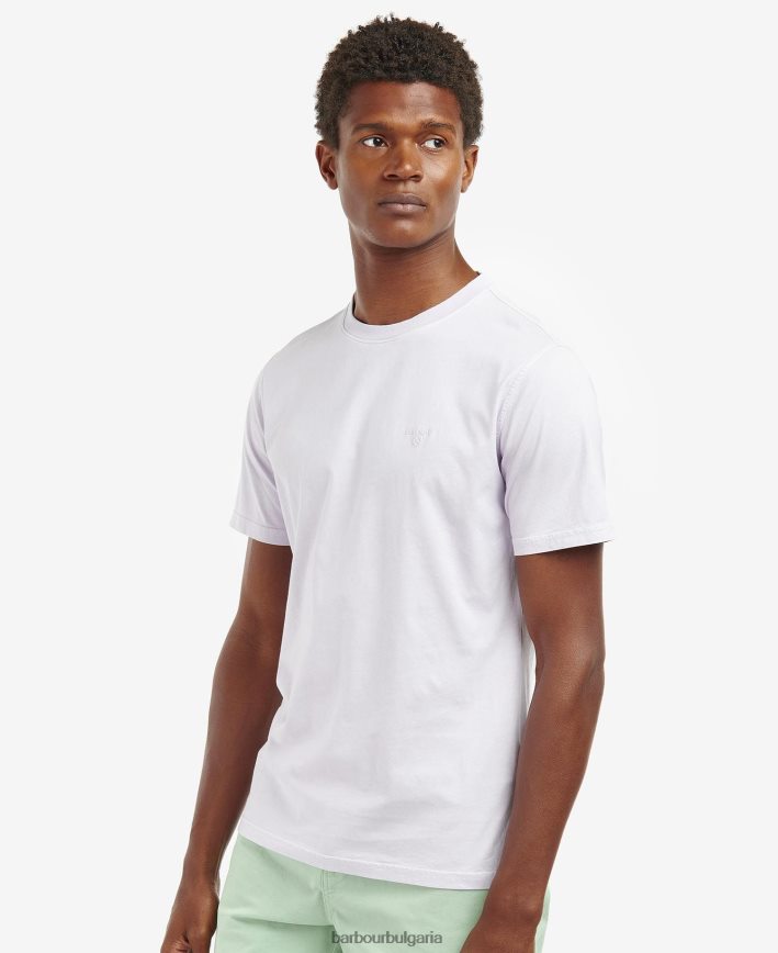 трън тениска с боядисана дреха 4FN2BH817 мъже Barbour облекло