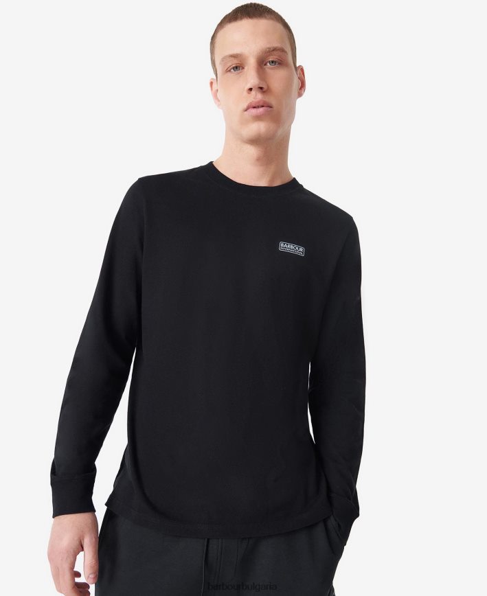 класическо черно буря тениска 4FN2BH851 мъже Barbour облекло