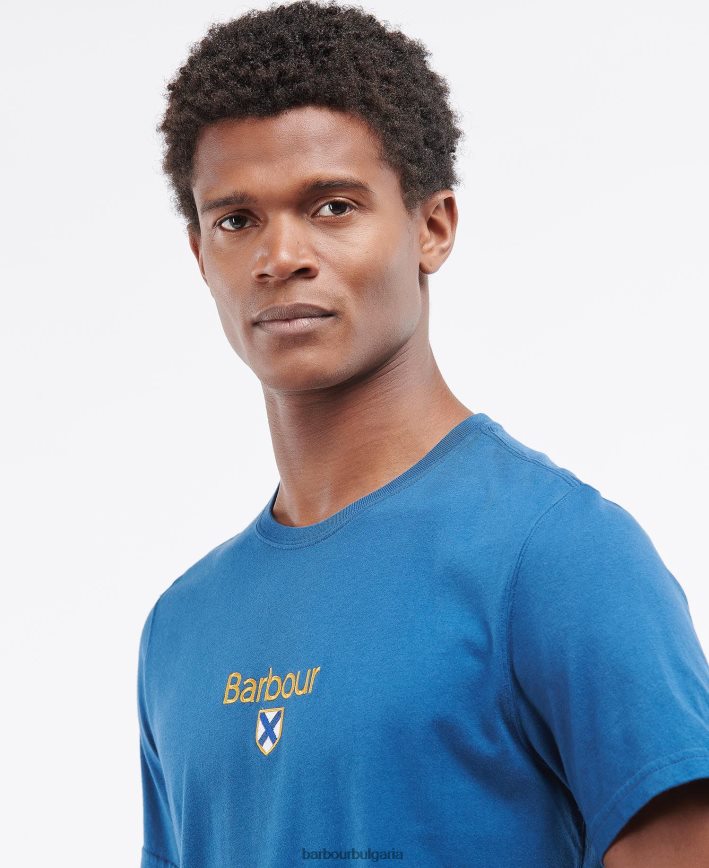 явор емблема на тениска 4FN2BH866 мъже Barbour облекло