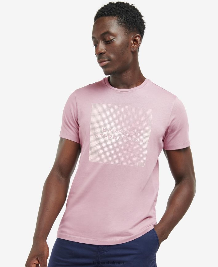 тъмен бодил уилям тениска 4FN2BH944 мъже Barbour облекло